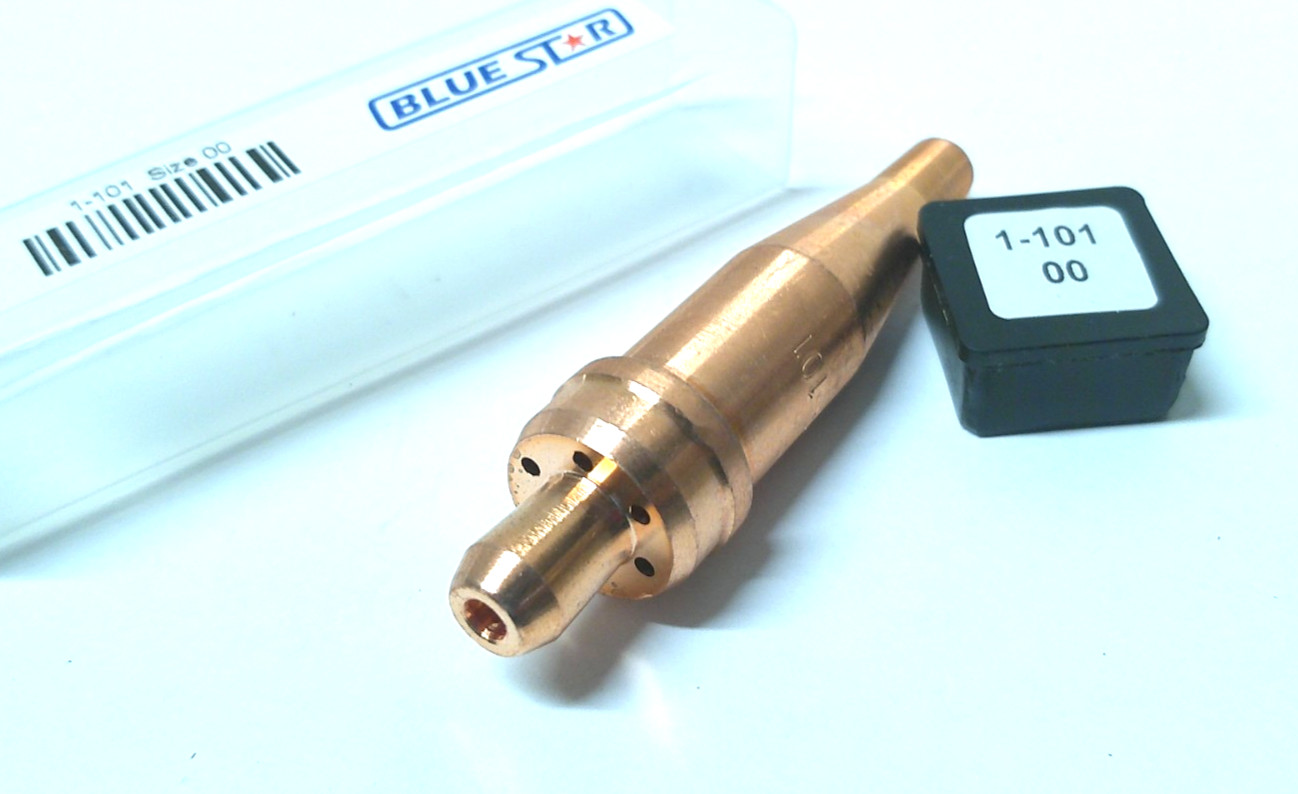 Blue Star Oxygen Acetylene Cutting Tip size 00 – 1-101 Series Victor Style