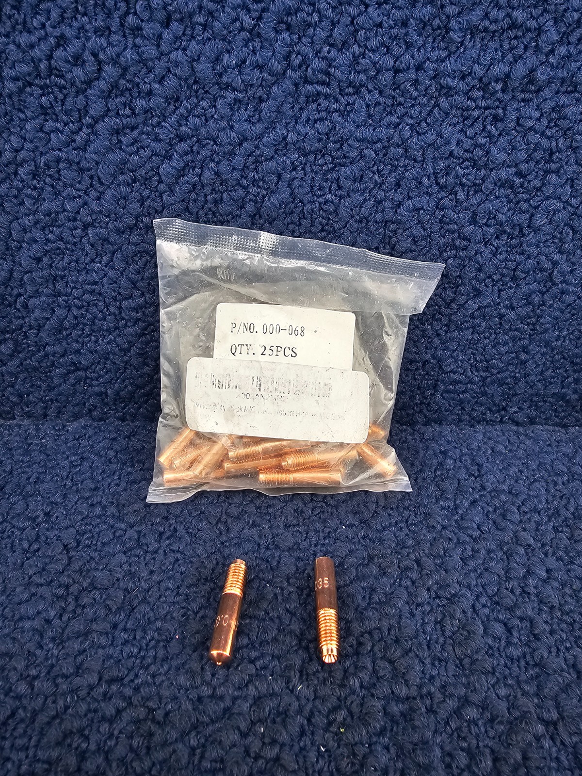 (QTY 25) WeldingCity 000068: 0.035″ MIG Welding Gun Contact Tip For Miller M-10