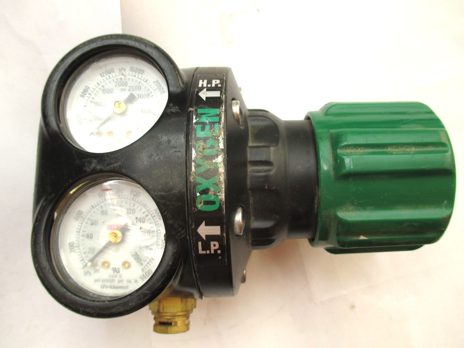 Victor Edge Oxygen Welding Gas Flow Regulator ESS4-125-540, High Capacity