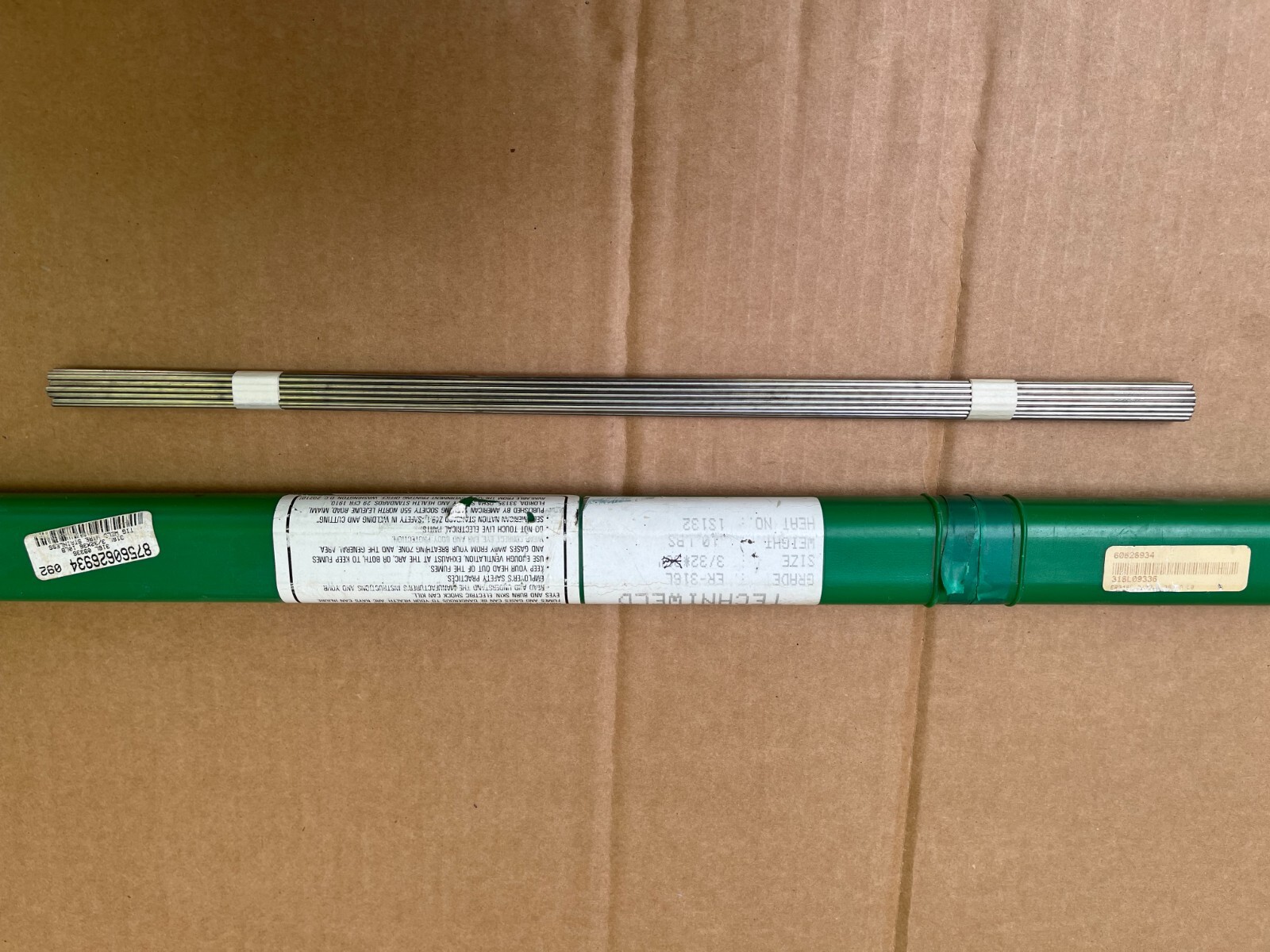 Stainless Steel TIG Welding Rod; ER-316L; One Pound