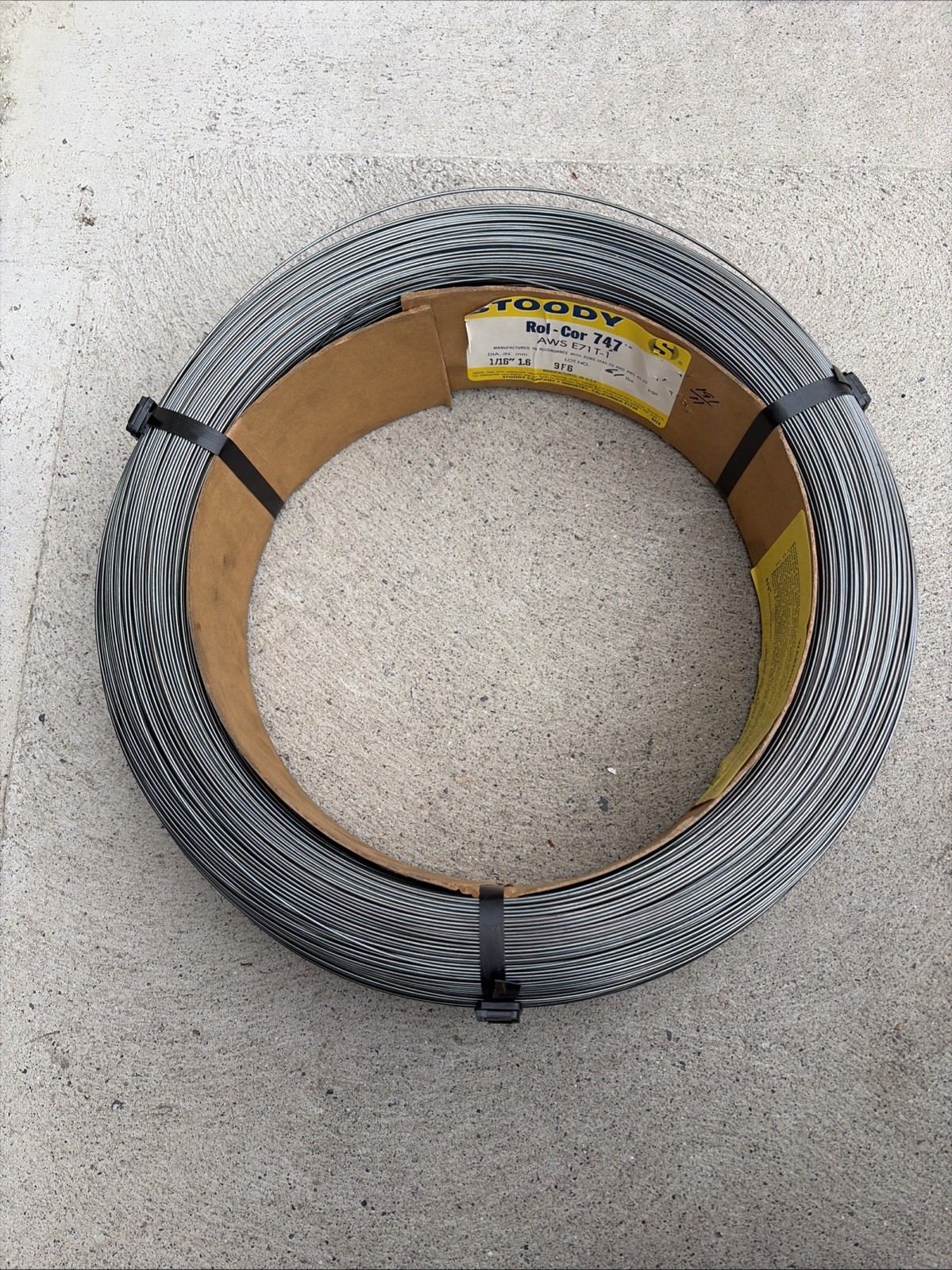 1/16” 1.6mm Stoody Rol-Cor 747 AWS E71 T-1 61LBS