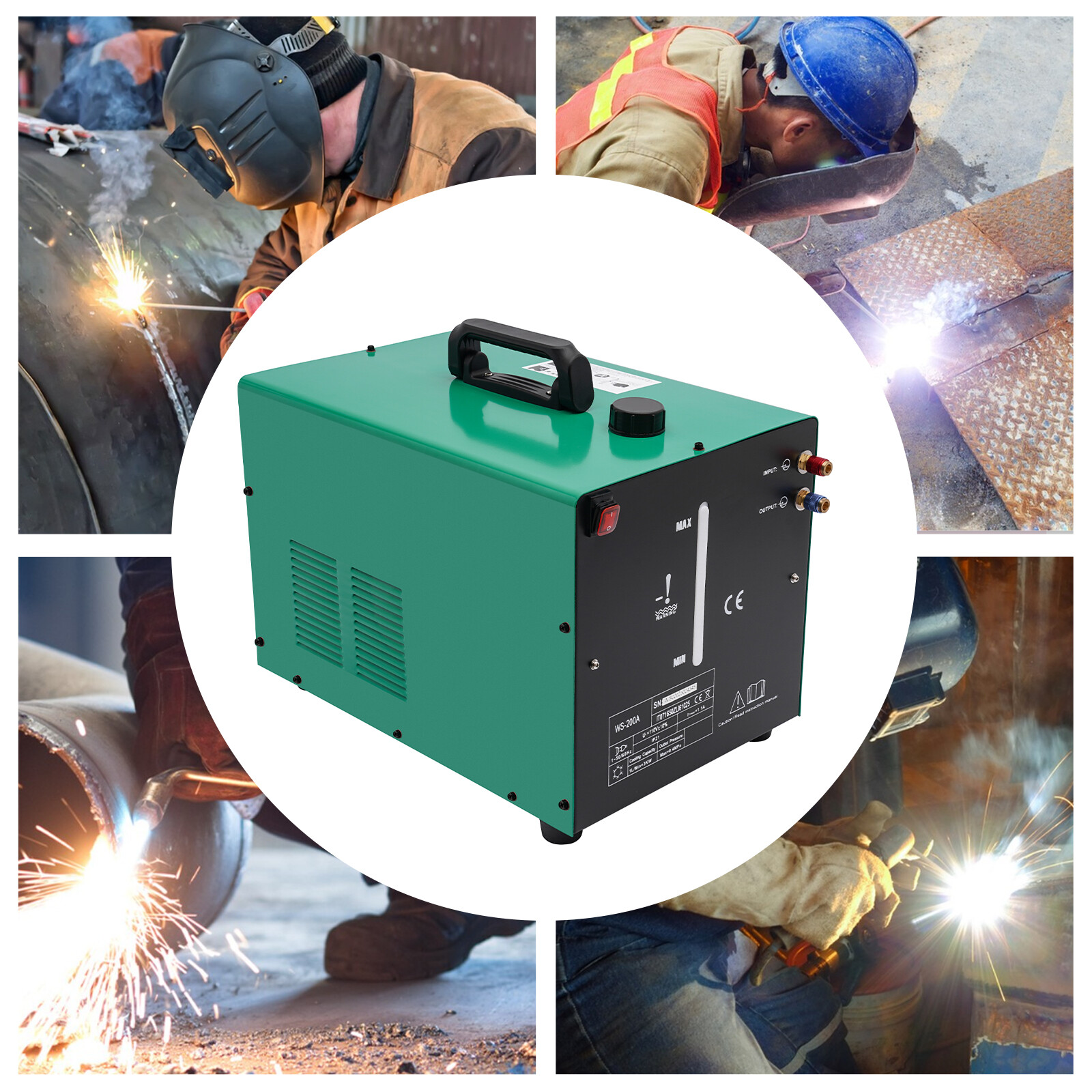 Welding Water Cooler Single-phase Ac Motor Welding Cooling Water Tank 110V