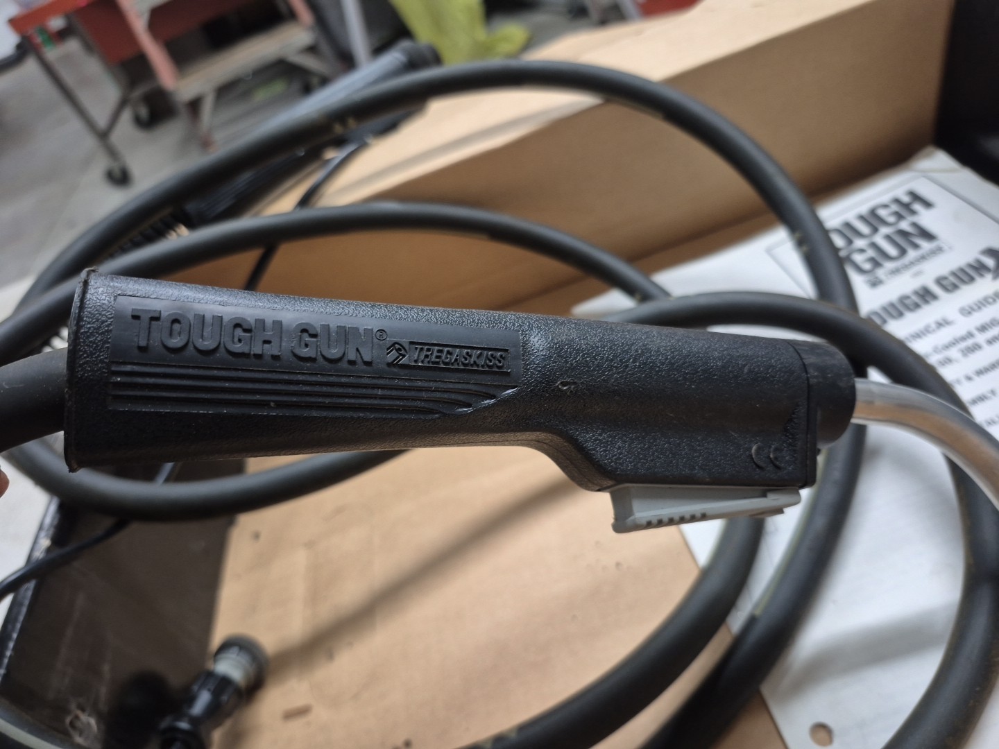 Tregaskiss Tough Gun X 12′ Corded 200AMP Model # XS1812. For Mig Guns..