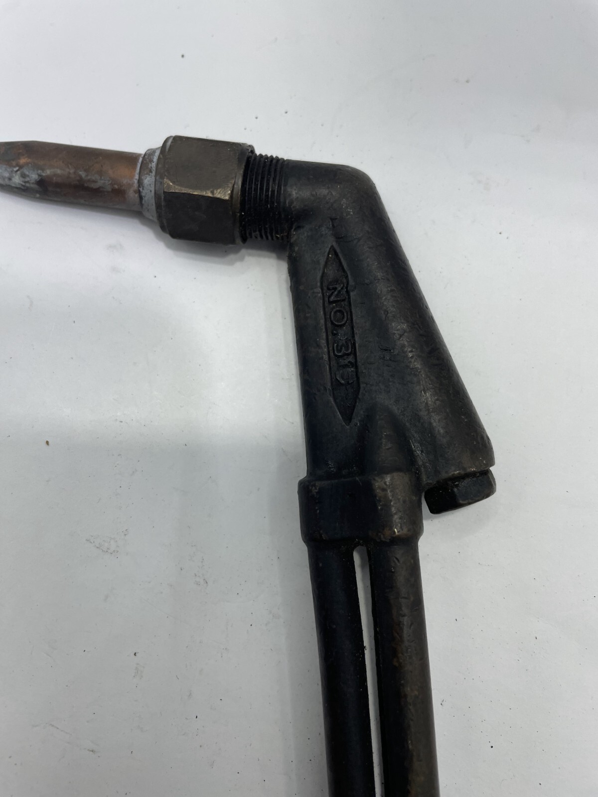 Oxy-Acetylene Cutting Torch Style HC-31 90 Degree Bend Forged Brass Head No-3