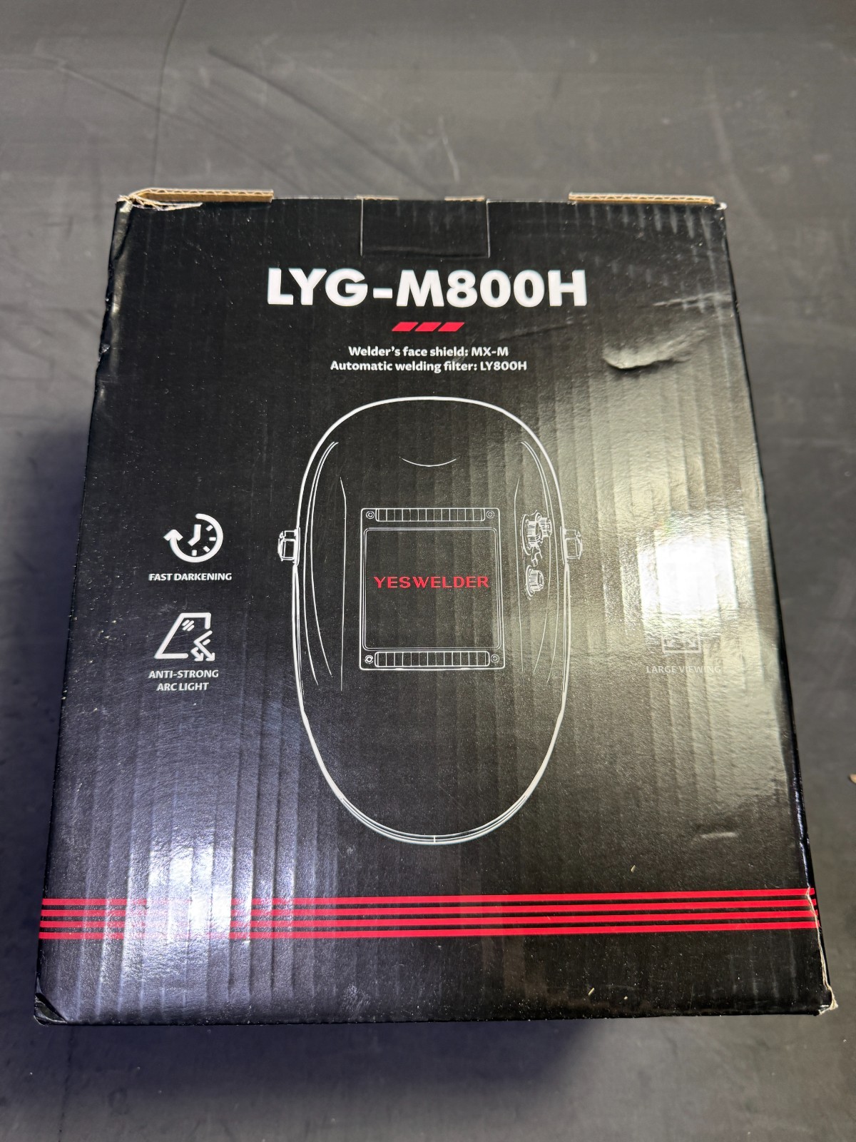 YESWELDER ‎LYG-M800H Welding Helmet