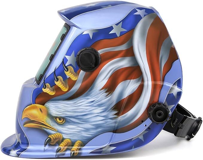 Solar Powered Welding Helmet Pro Auto Darkening Hood Mig Tig Arc Welder Mask US