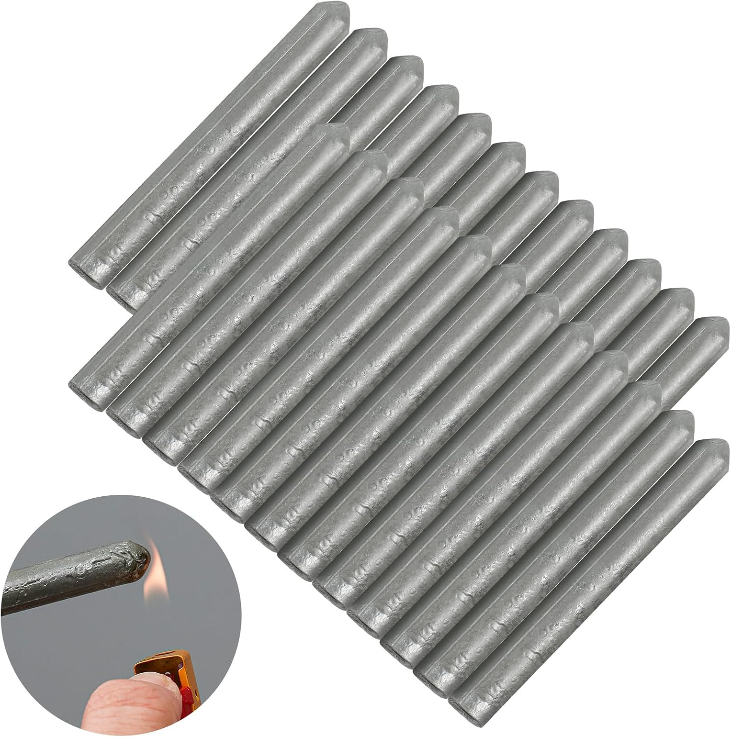 24 Pcs Low Temperature Universal Welding Rod Sticks Metal Easy Melt