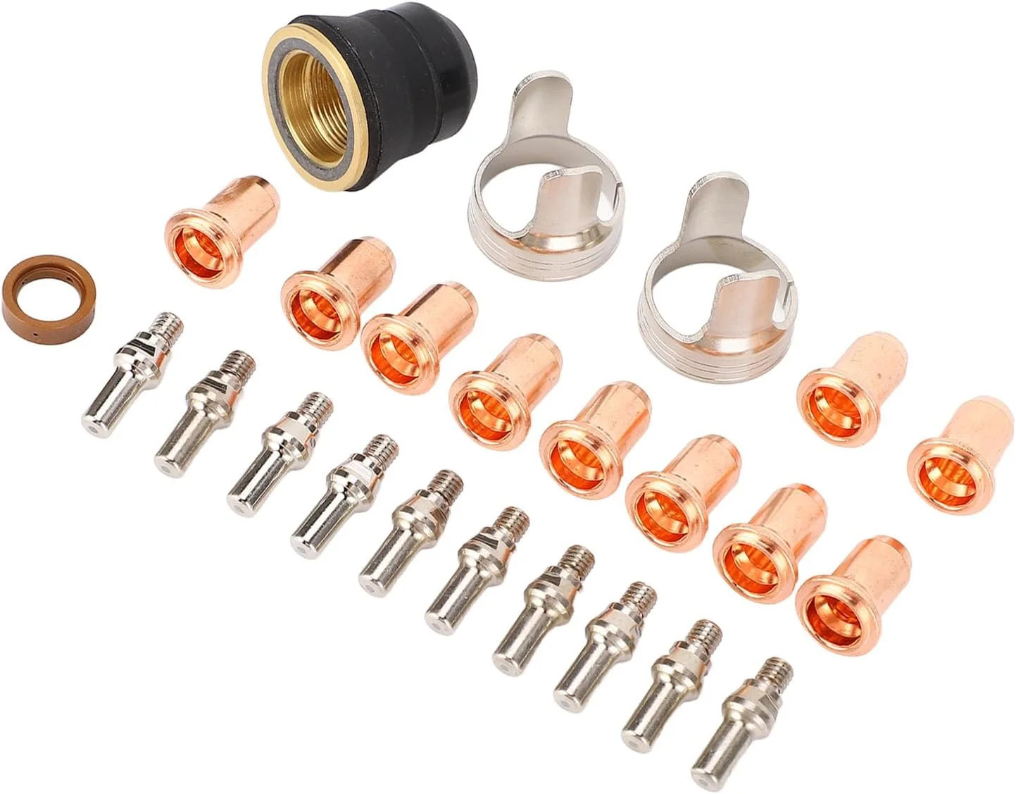 24× IPT40 Plasma Cutting Torch Consumables Electrode Tips for YESWELDER CUT-65DS