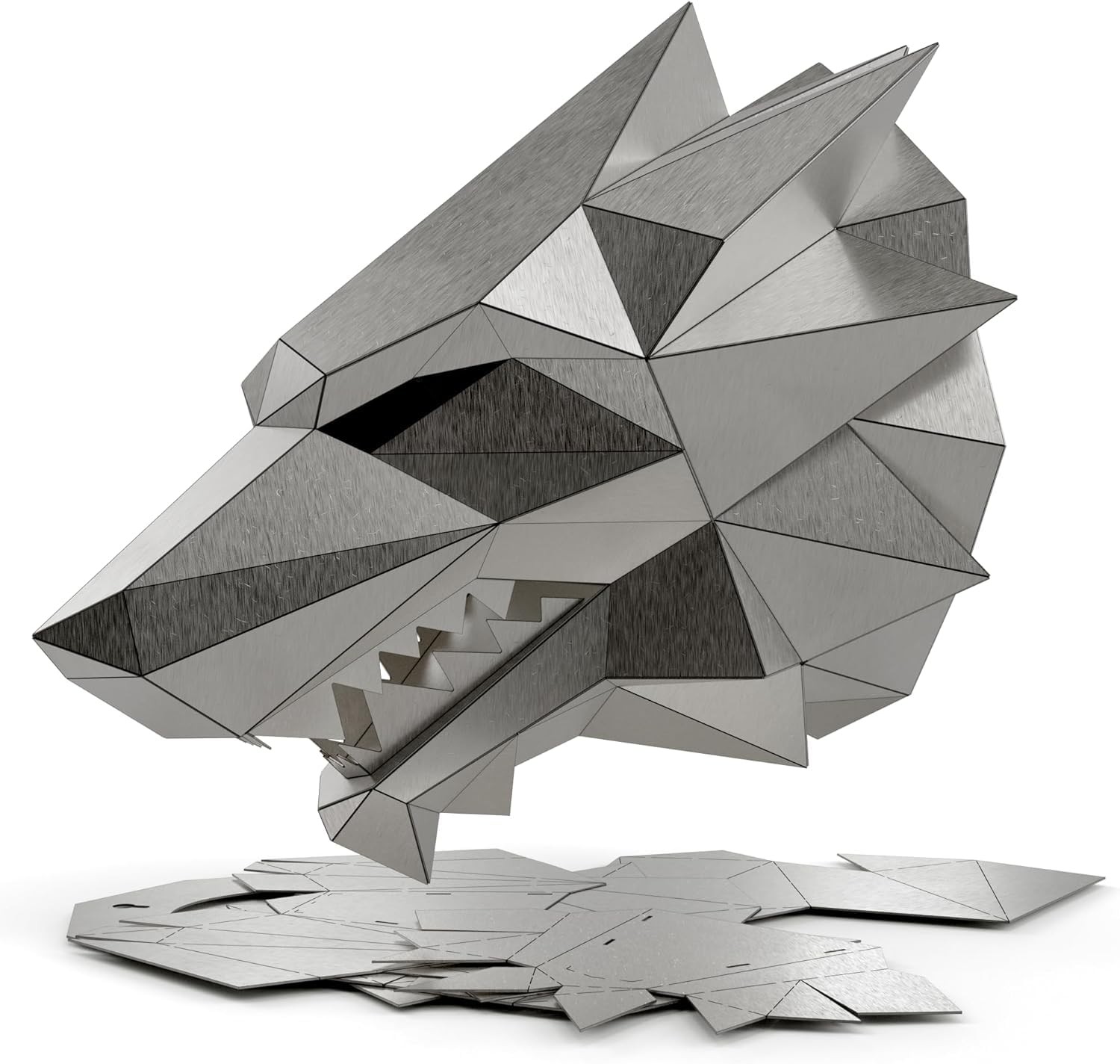 Dire Wolf Head Welding kit For Beginners Practice201 stainless steel Welding