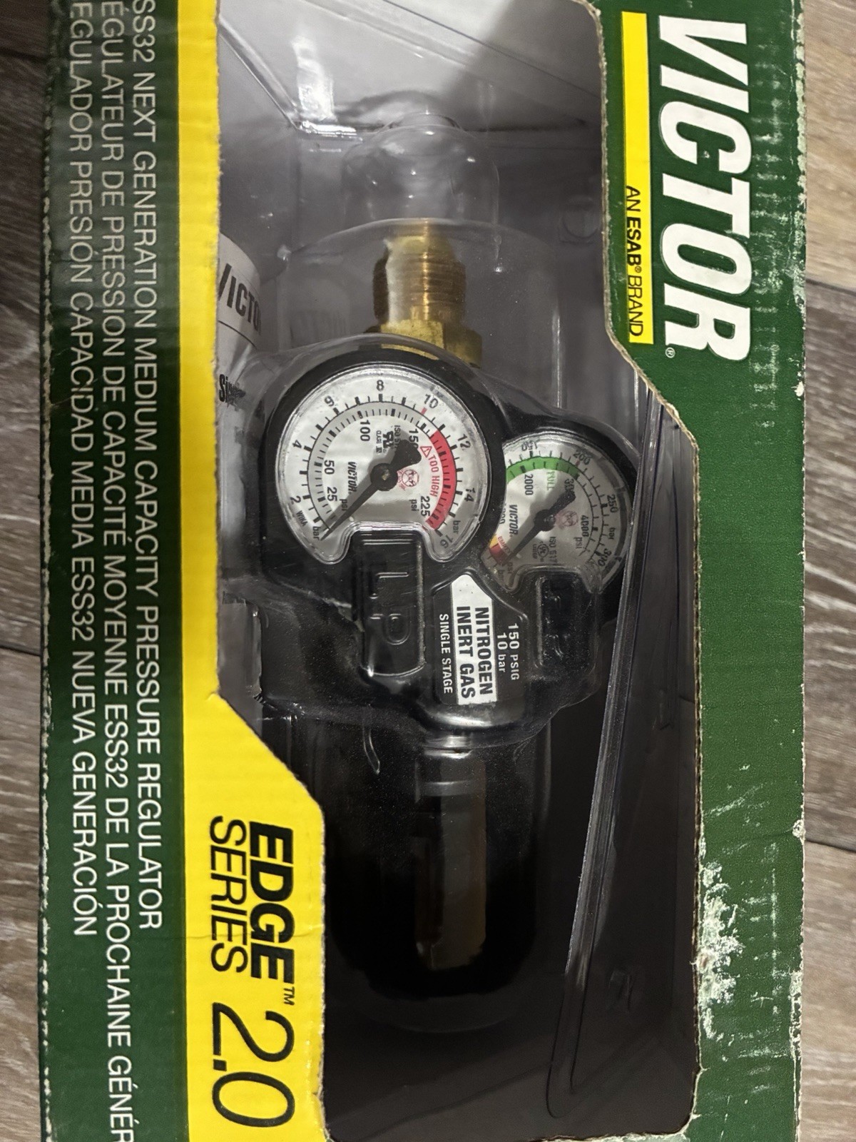 Victor Edge Series 2.0 ESS32 Medium Capacity Nitrogen Inert Gas Regulator