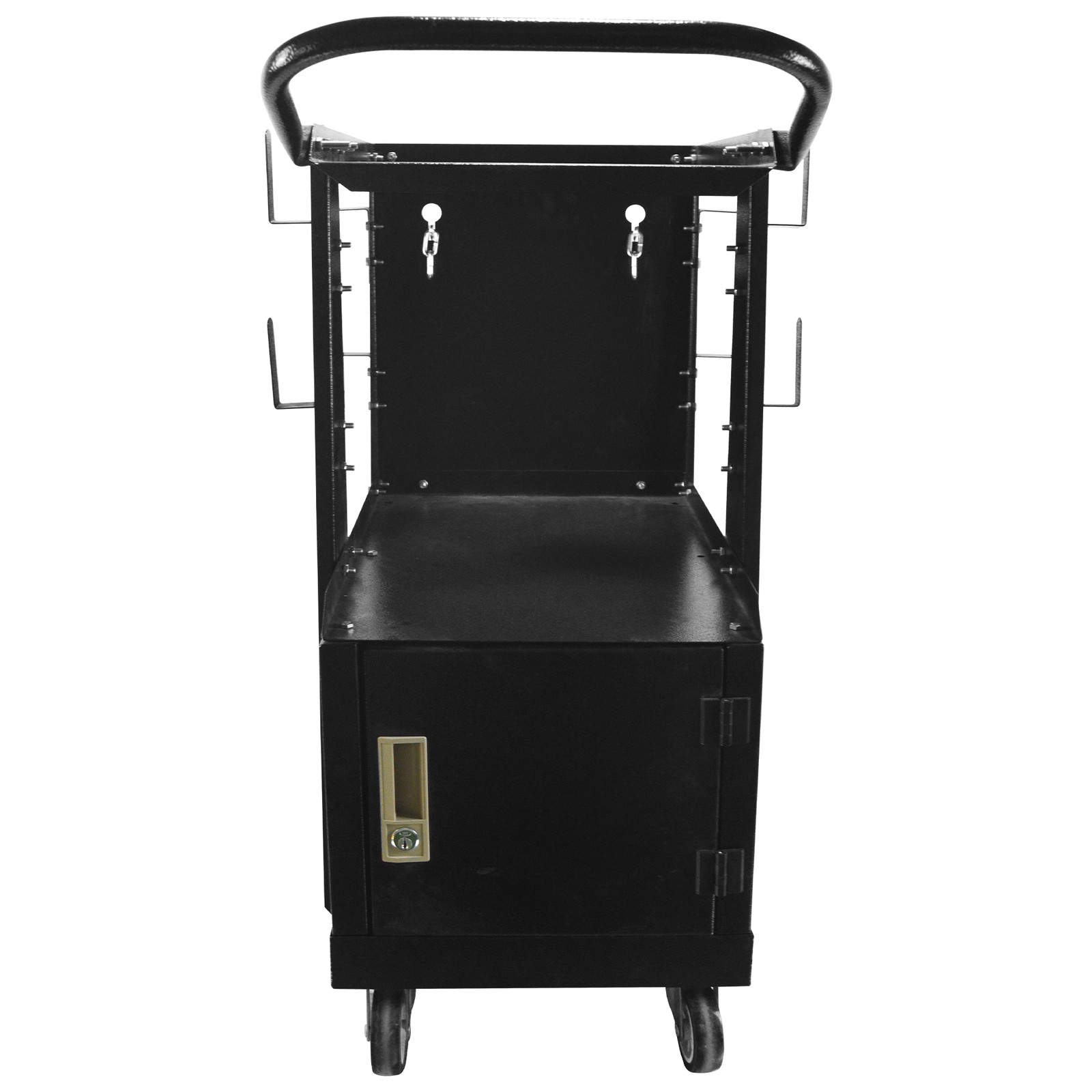 MIG/TIG/Plasma Heavy Duty Welding Cart with 4 Drawers, 360° Rolling Trolley