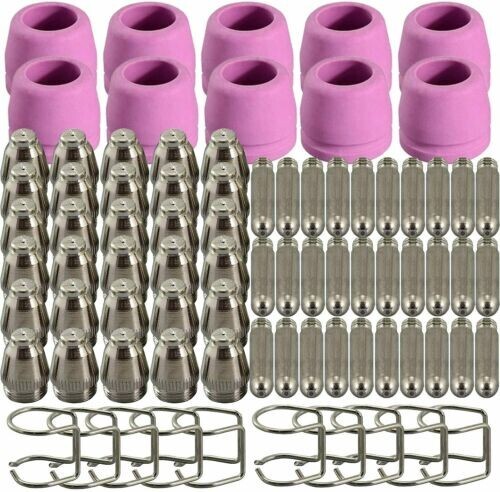 SG-55 AG-60 WSD-60 Plasma Cutter Torch Consumables KIT TIPS CUT50 60Amp 80pcs