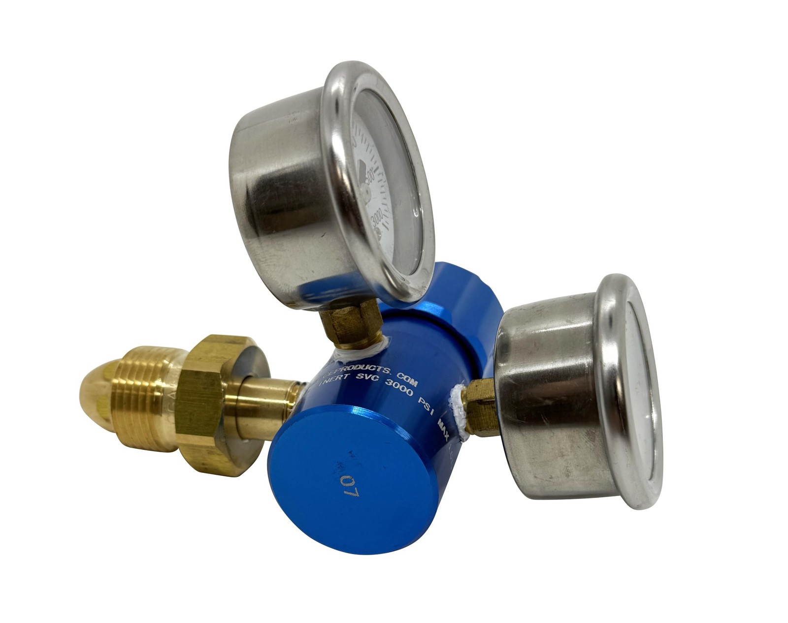 High Performance Compact Aluminum Nitrogen Regulator 0-400PSI