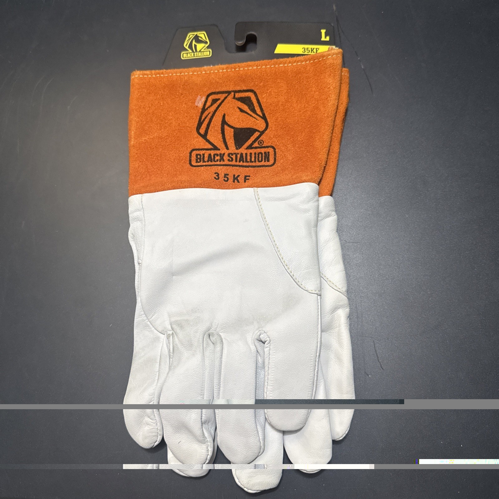 Black Stallion 35KFM – Pearl White Kidskin TIG Glove