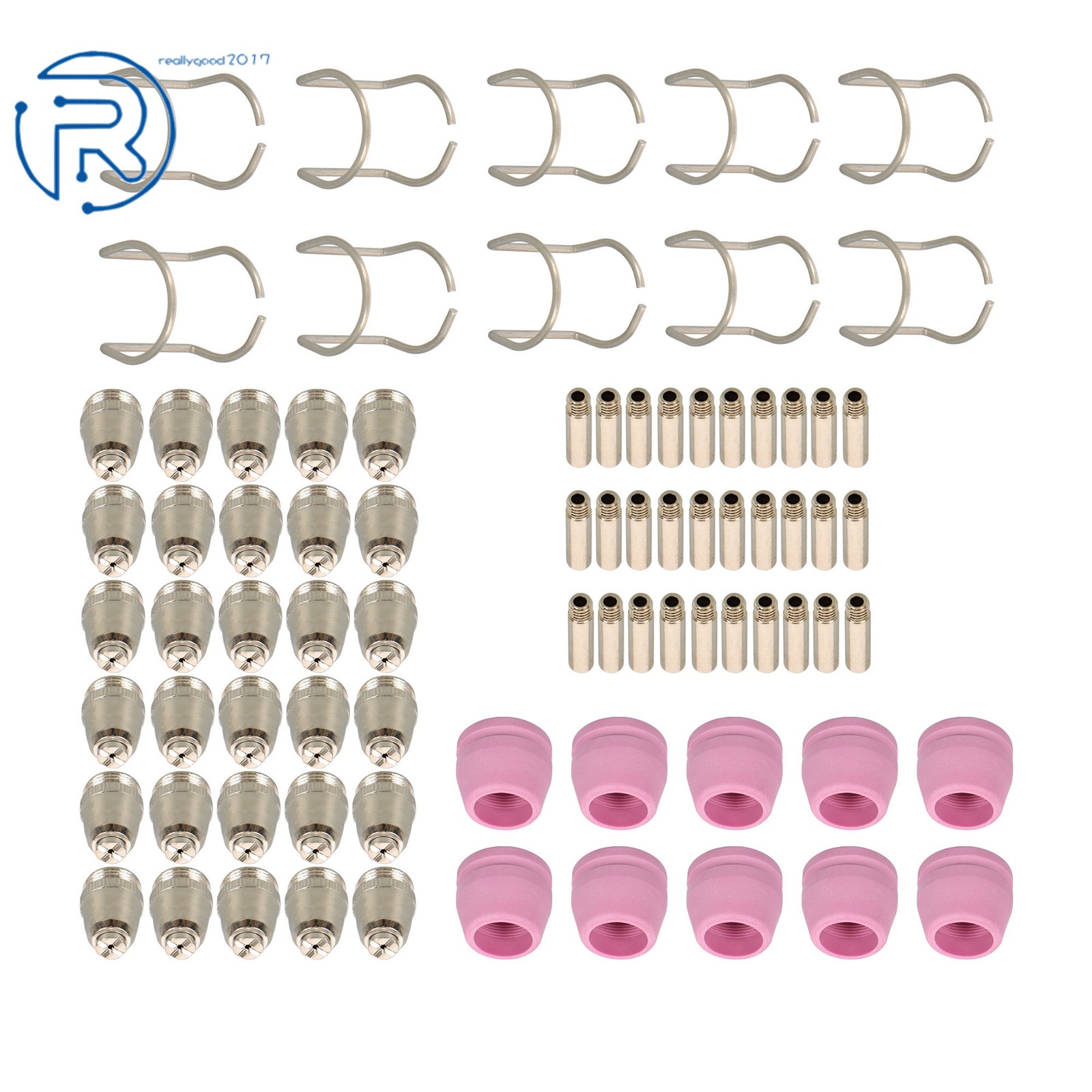 WSD-60 SG-55 AG-60 Plasma Cutter Torch Consumables KIT TIPS CUT50 60Amp 80Pcs