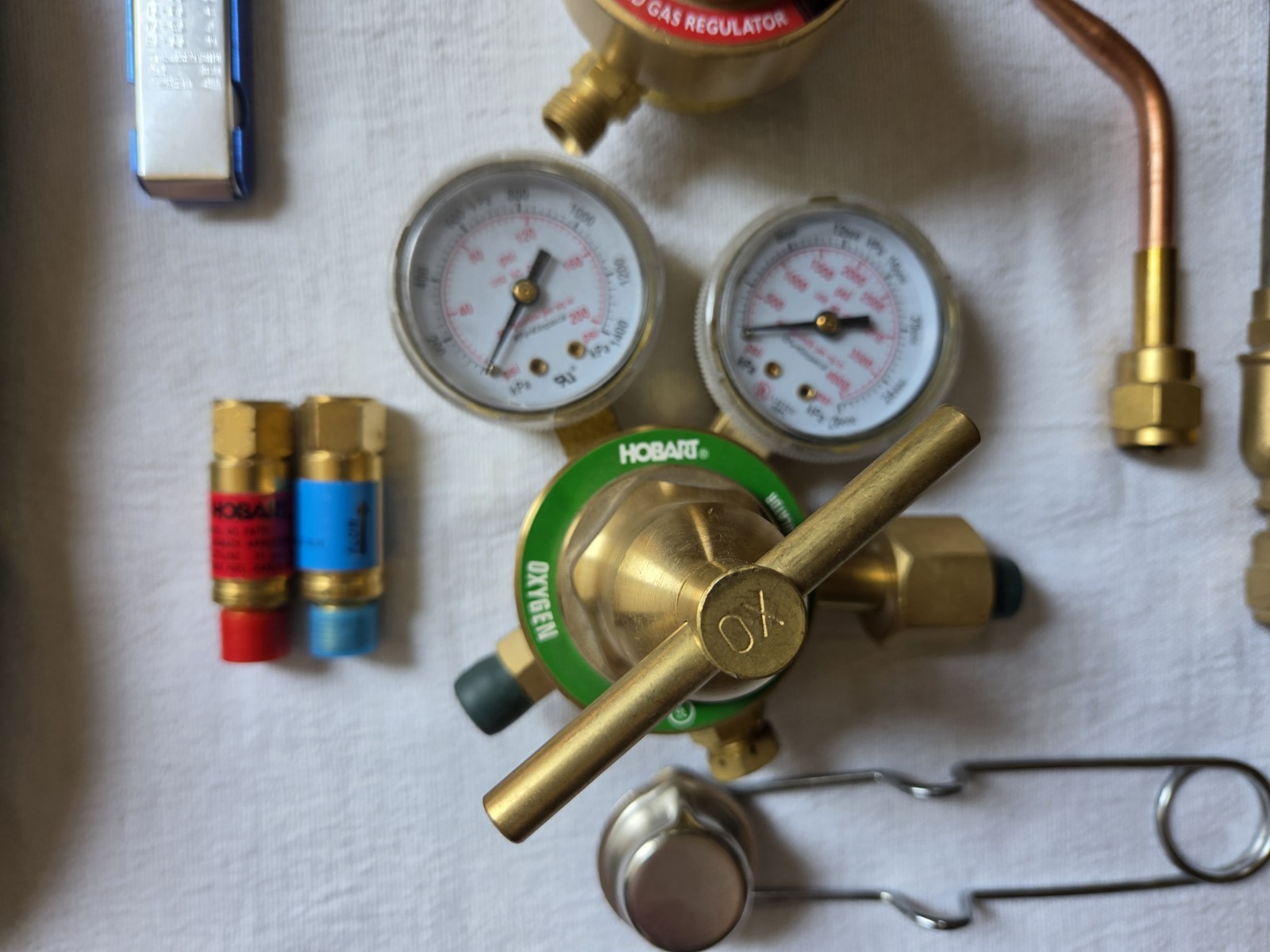 HOBART ACETYLENE/OXYGEN TORCH ACCESS – UNUSED/OPEN BOX