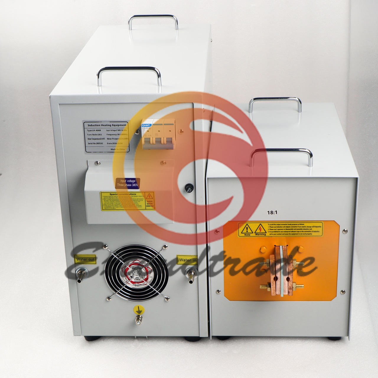 1pc 40KW 30-100KHz High Frequency Induction Heater Furnace 40AB New