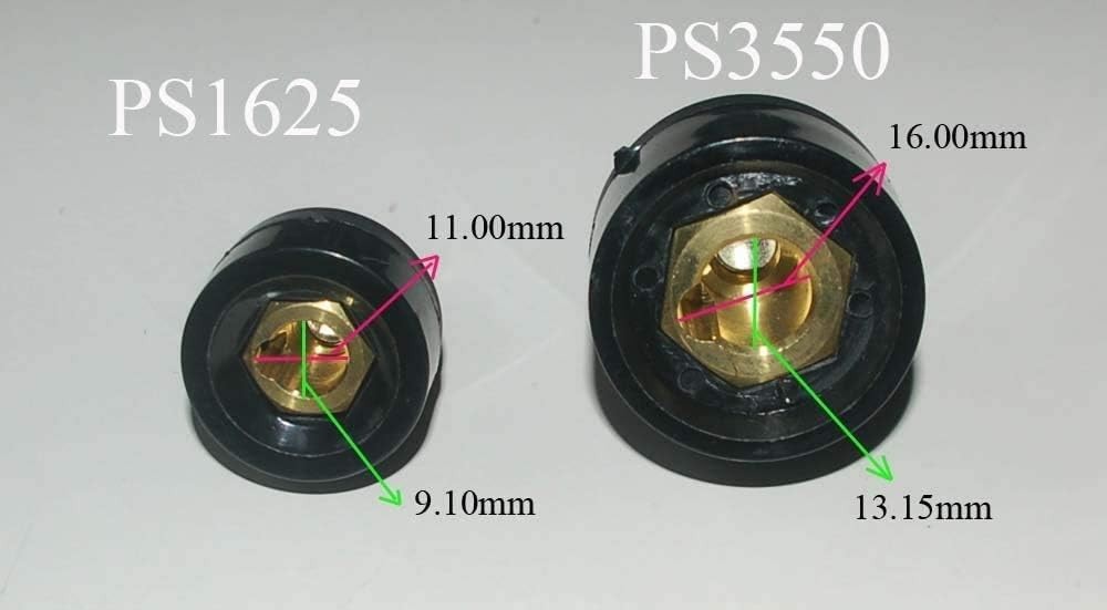 Euro Style Quick Fitting Dinse Cable Connector-Plug & Socket