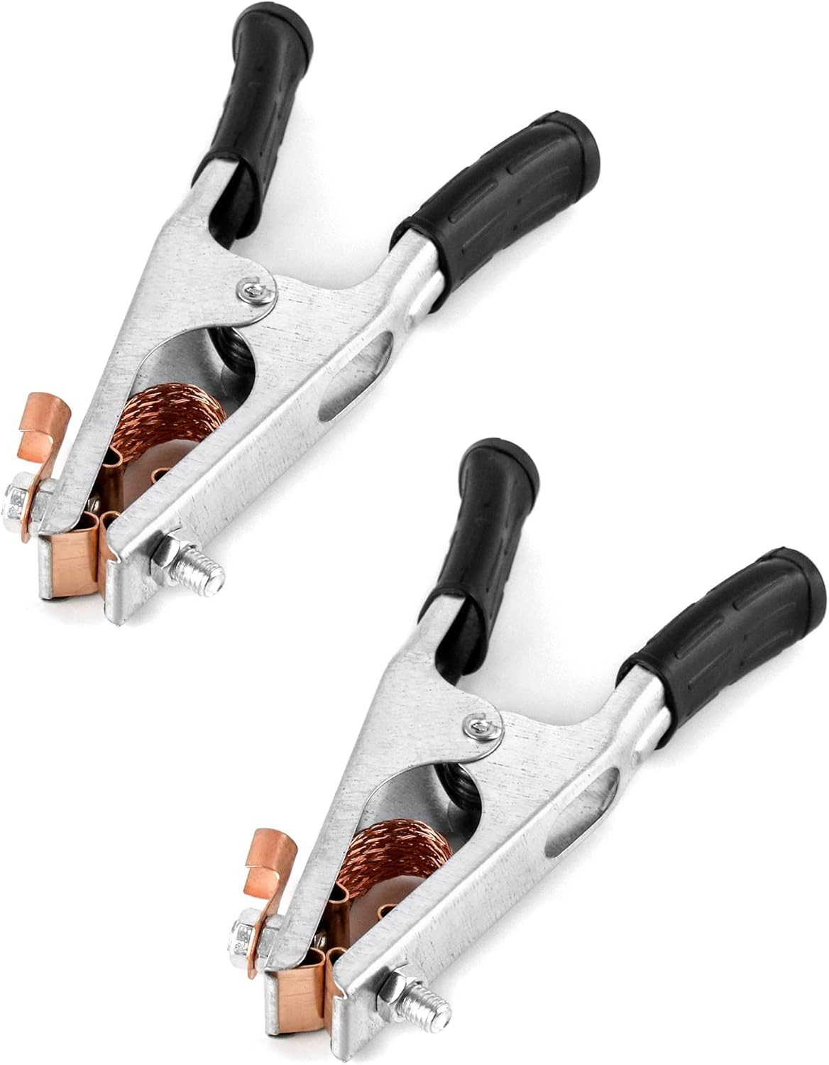 Welding Ground Clamp, 2 Pack 500Aelectroplated Ground Clamp Copper Welding Earth
