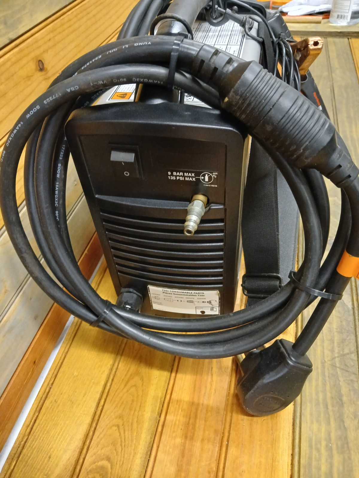 Hypertherm 088000 Powermax 30 Plasma Cutting System 120/240v