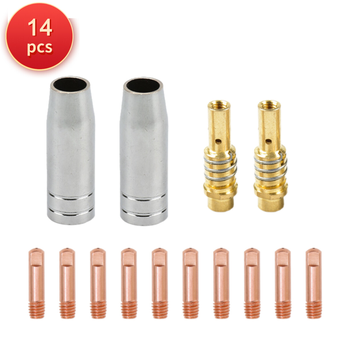14 pcs Consumable Parts Kit .035 fit Titanium MIG170 MIG 170 64805 Welder