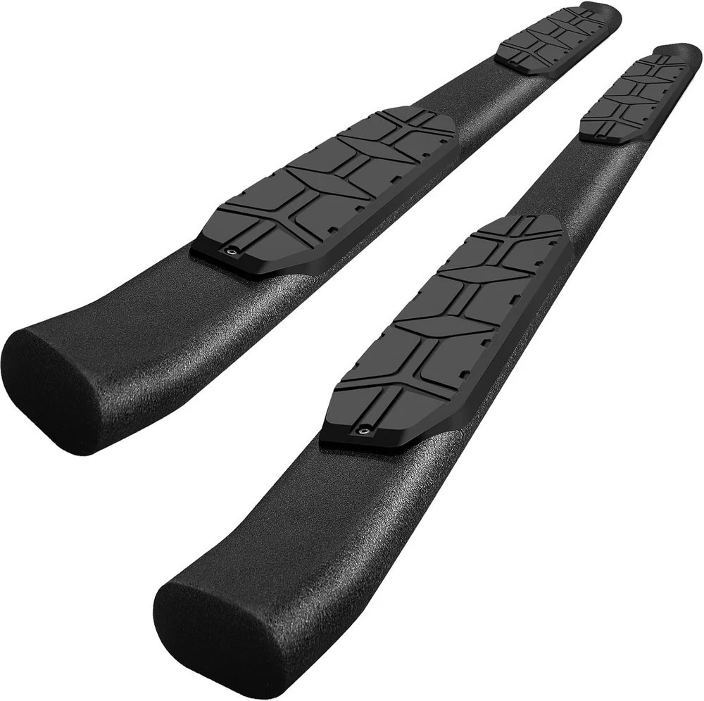 4.3 Inches Oval Tube Bar Running Boards Dodge Ram 1500 Crew Quad Cab Ram 2500