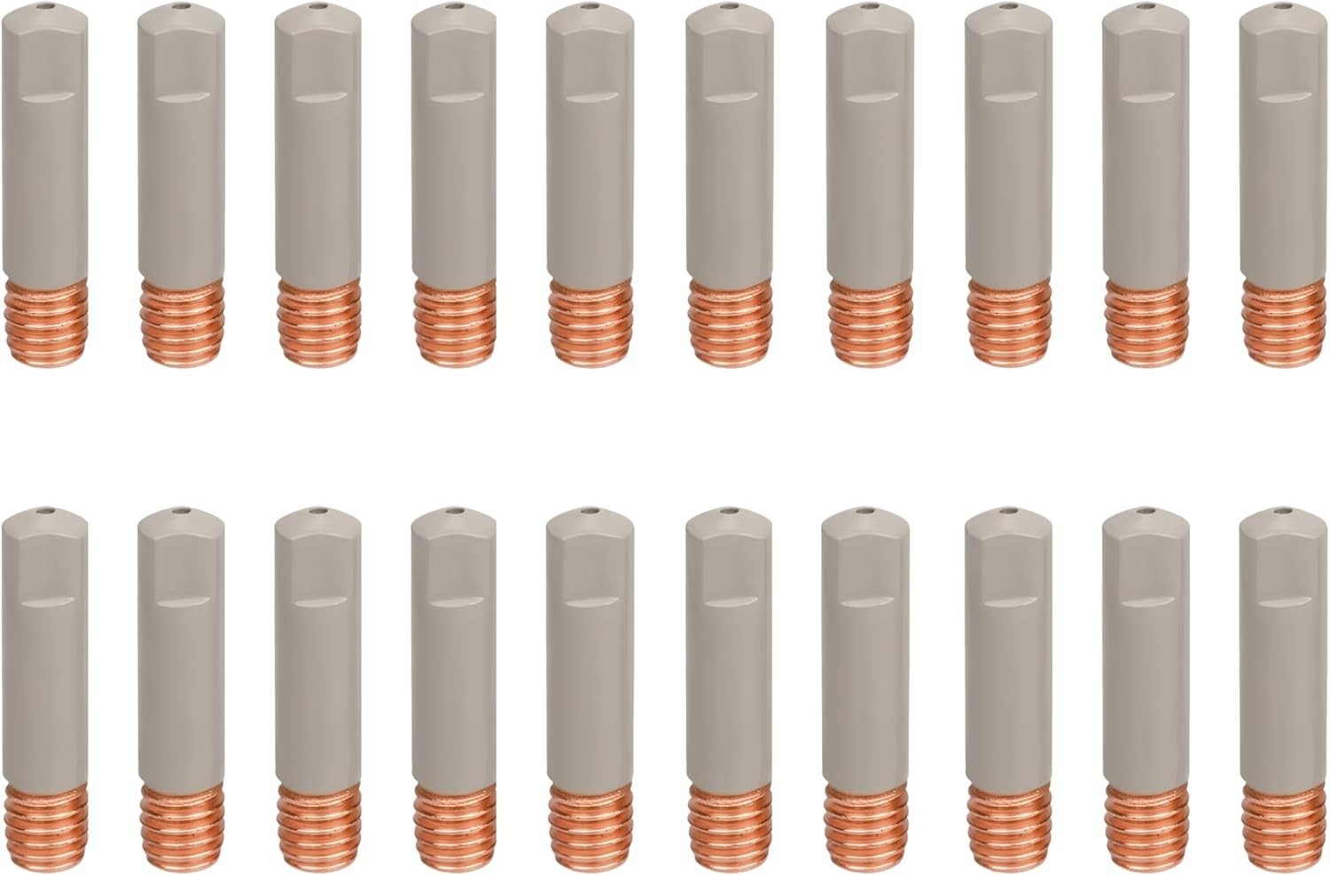 Mig Welder Tips 20-Pack Welding Tips with Non-Stick Coating; .035” Ø0.9mm