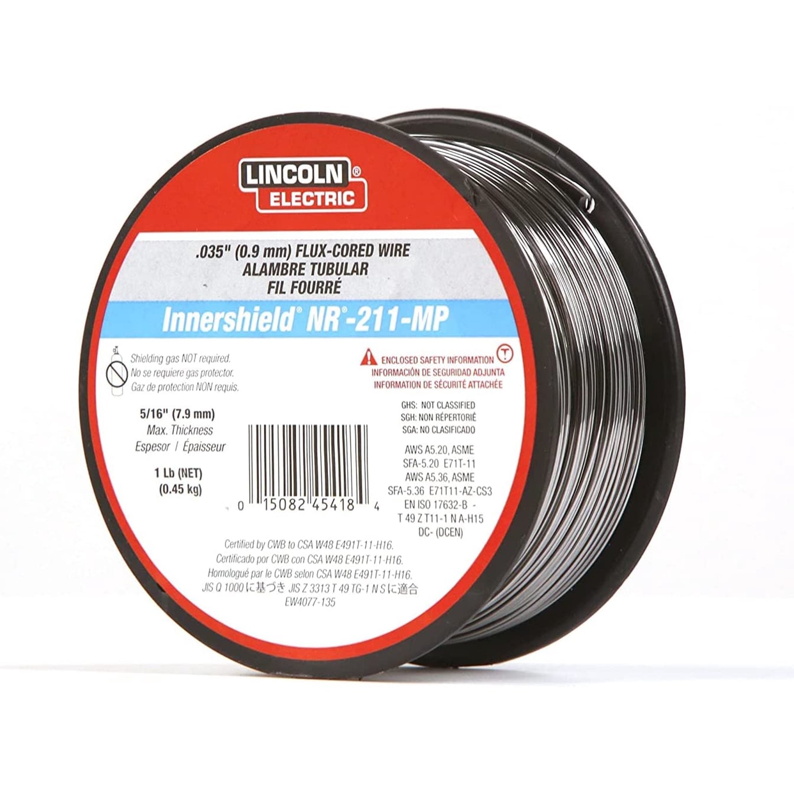 Lincoln Electric ED030584, MIG Welding Wire, NR-211-MP.035, Spool – 2 Pack