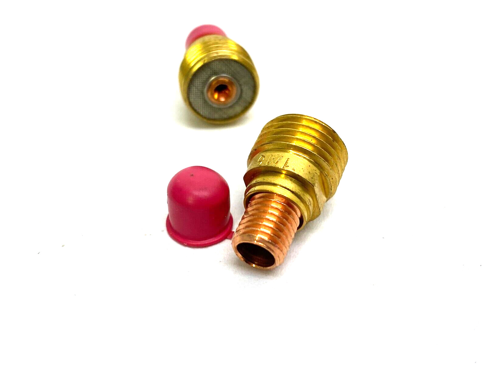 45V43 Gas Lens Collet Body 1/16″, 1.6mm for TIG Welding Torch 9/20/25 LOT OF 2