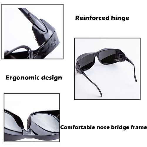 2 Pairs Welding Safety Glasses Goggles for Plasma or Gas Cutting Welding Shade