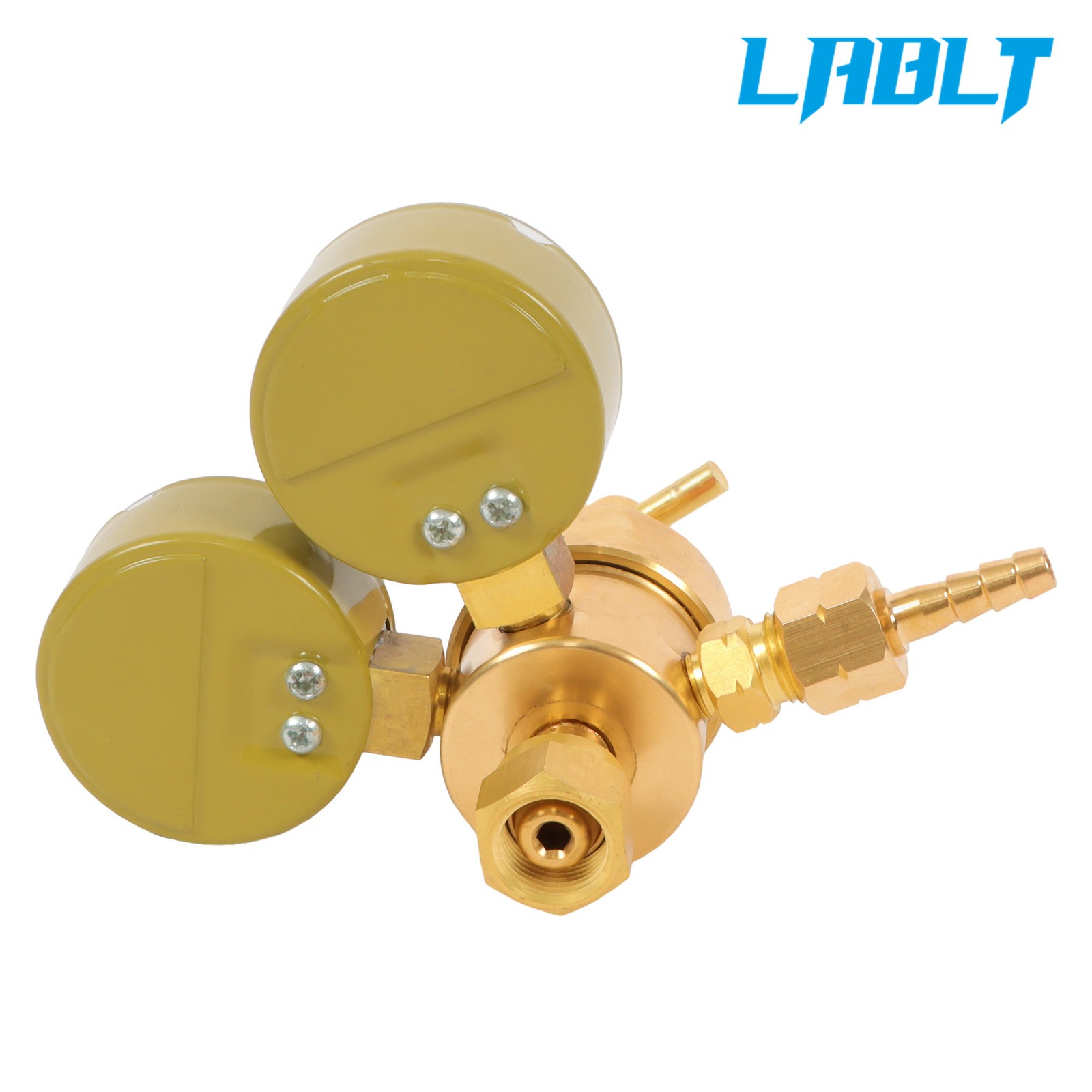 LABLT 2″ Dual Gauge Acetylene CGA200 Regulator 0-400PSI for Victor Torch Cutting