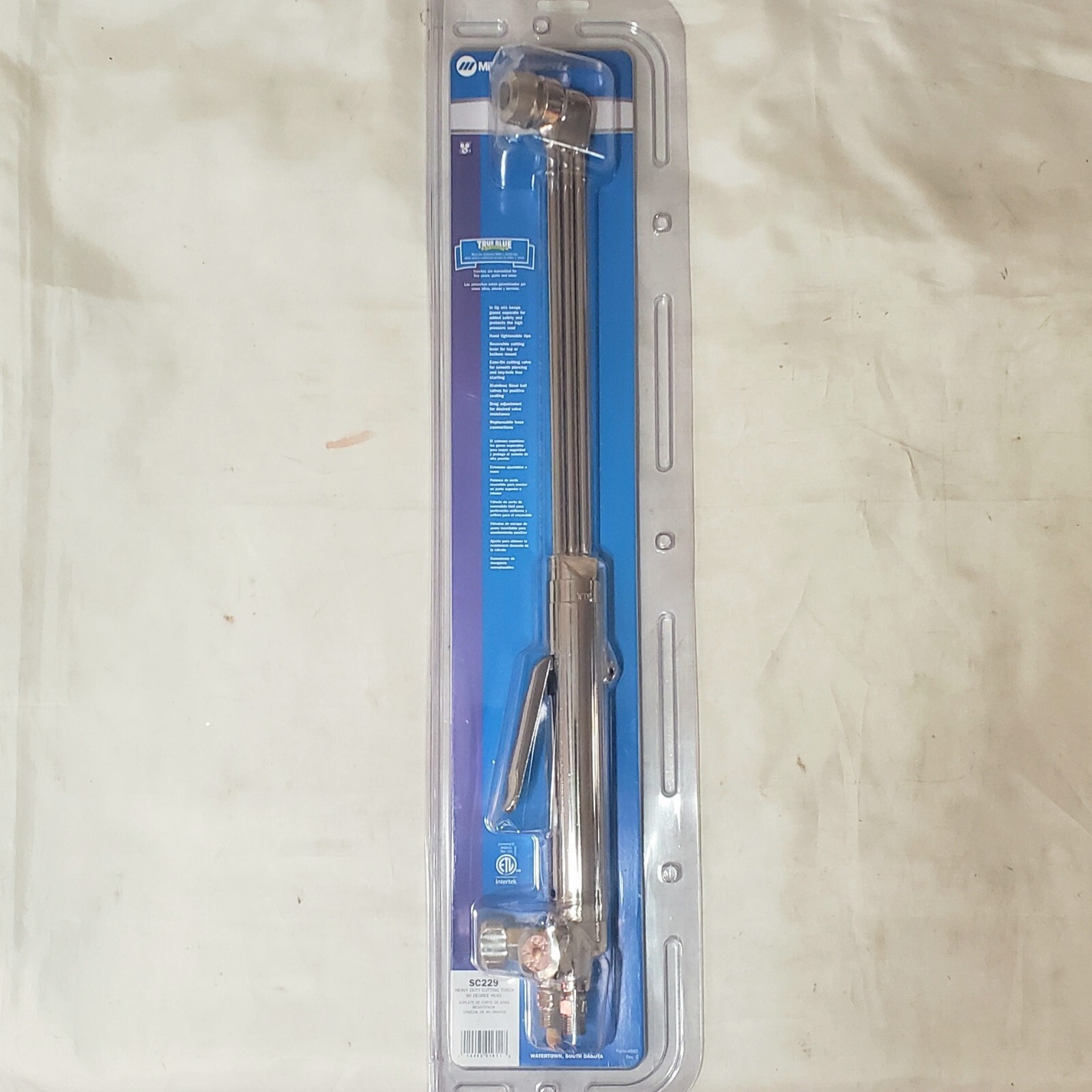 Smith SC229 Straight Cutting Torch 21″ Demolition Heavy Duty Miller New