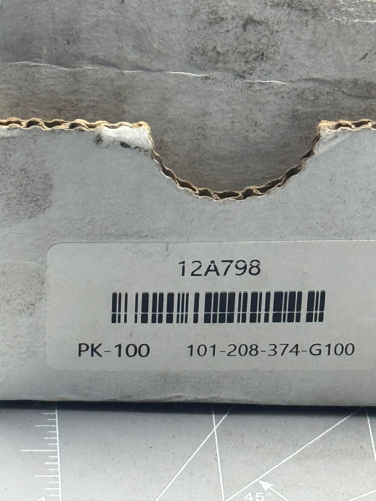 Nelson Weld Stud: TFTS, 1/4″-20 x 1/2″, 18-8 Stainless Steel, 100 PK