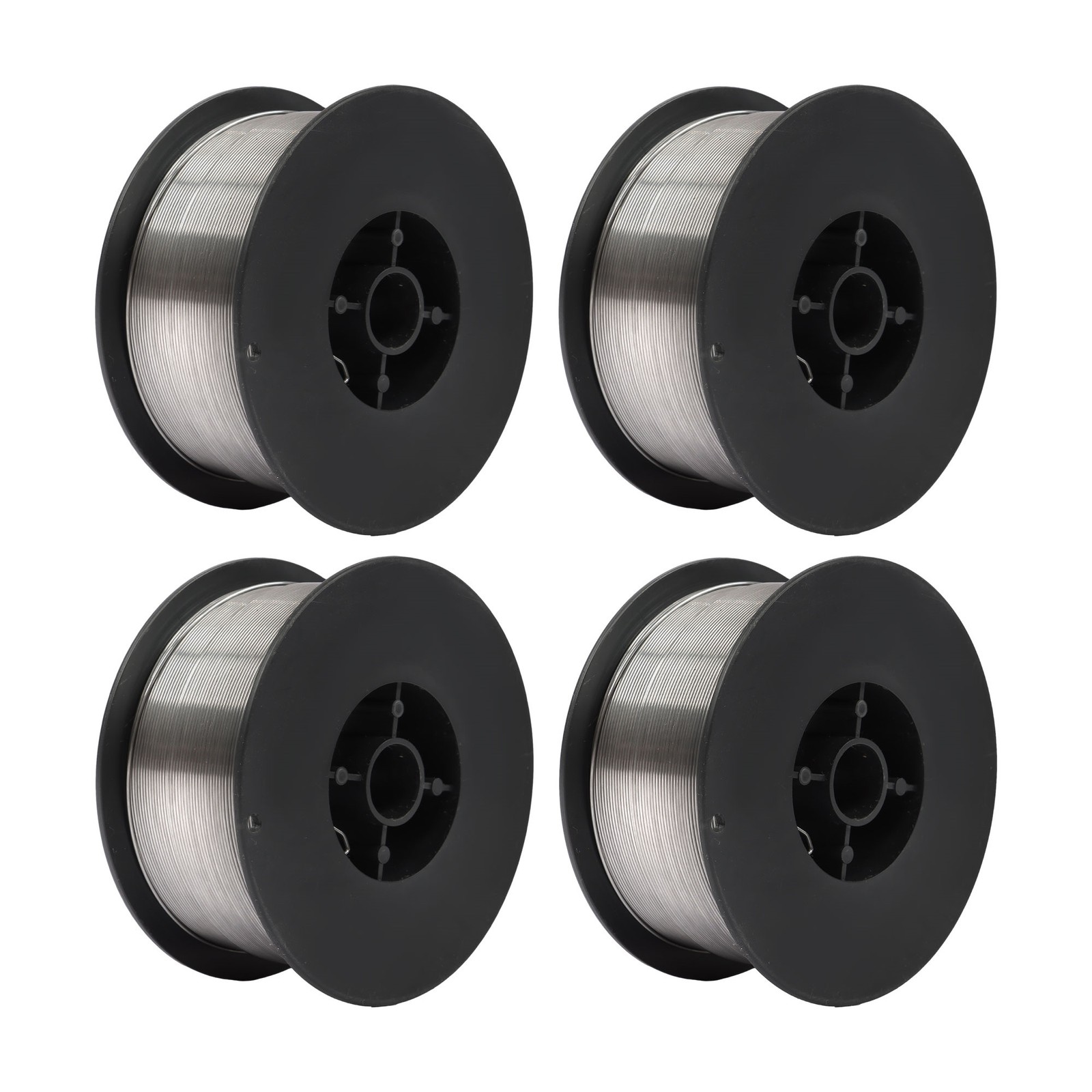 (4 x 2-Lb Spools) E71T-GS .035″ (0.9mm) Flux Core Welding Wire Mild Carbon Steel