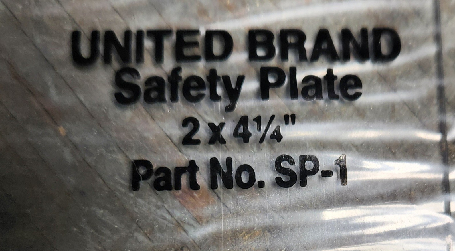 (Lot of 120) United Brand SP-1 and Anchor PC-24 Welding Safety Plates
