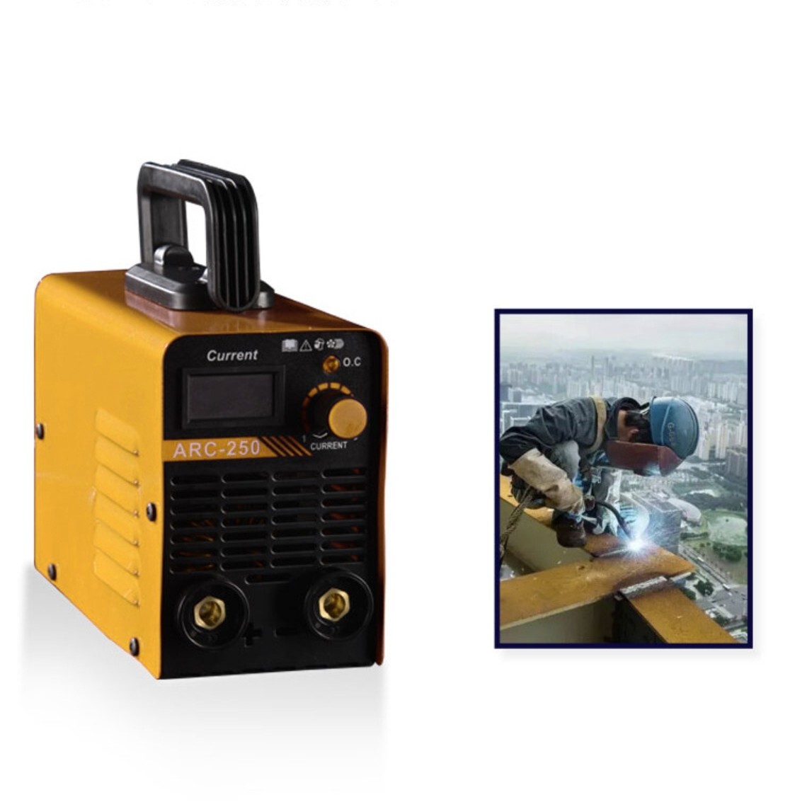 110V Portable ARC MMA-250 Stick Welder Mini Welding Machine DC Electric Welder