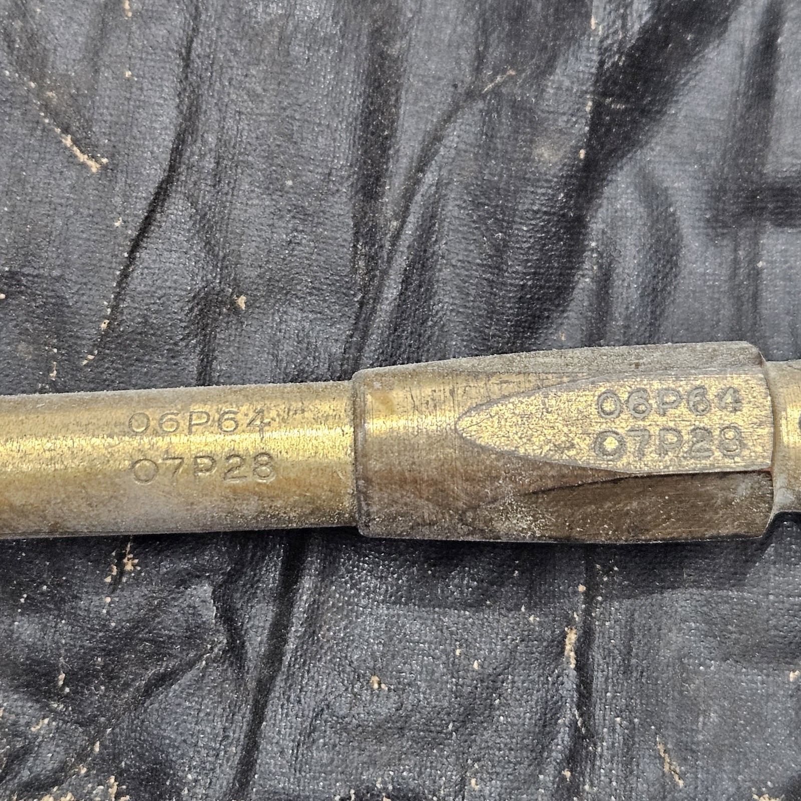 Vintage DF Williams & Co. Welding Torch Tip Set Newark NJ Brass Tips Roll Pouch