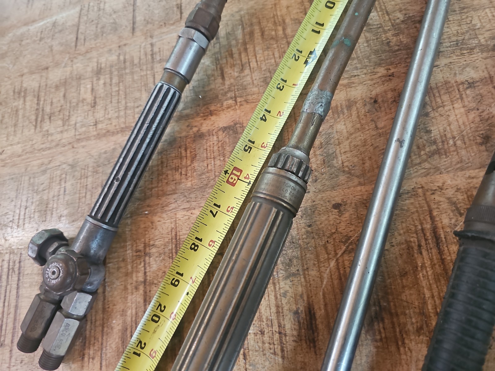 Smith others Torch Set Lot Bud Tips / Handle Huge- Fabrication Forming heating +