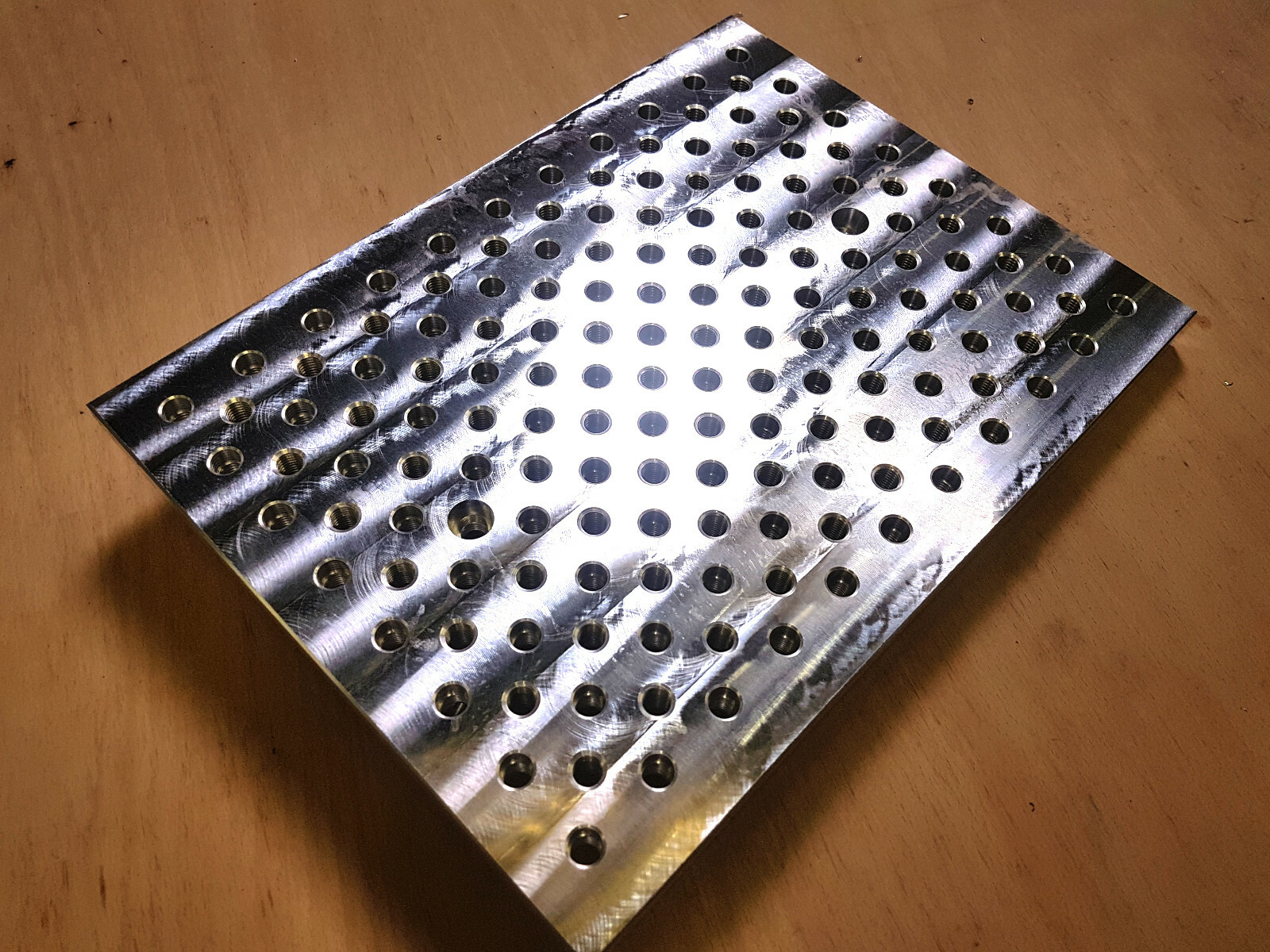 Fixture pallet- Welding Fixture plate,Tig Mig welding, 400x 300mm x25