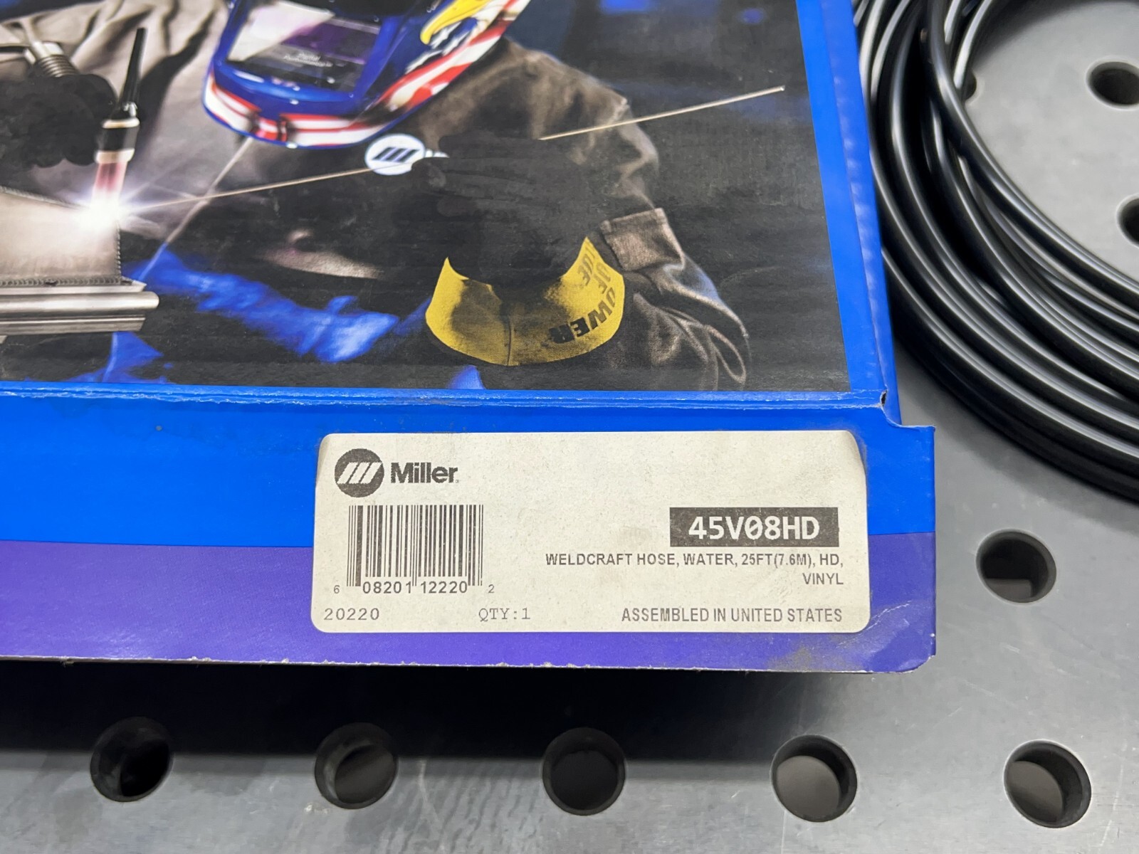 Miller Weldcraft 45V08HD 25′ TIG Torch Vinyl Water Hose (SKU-270)