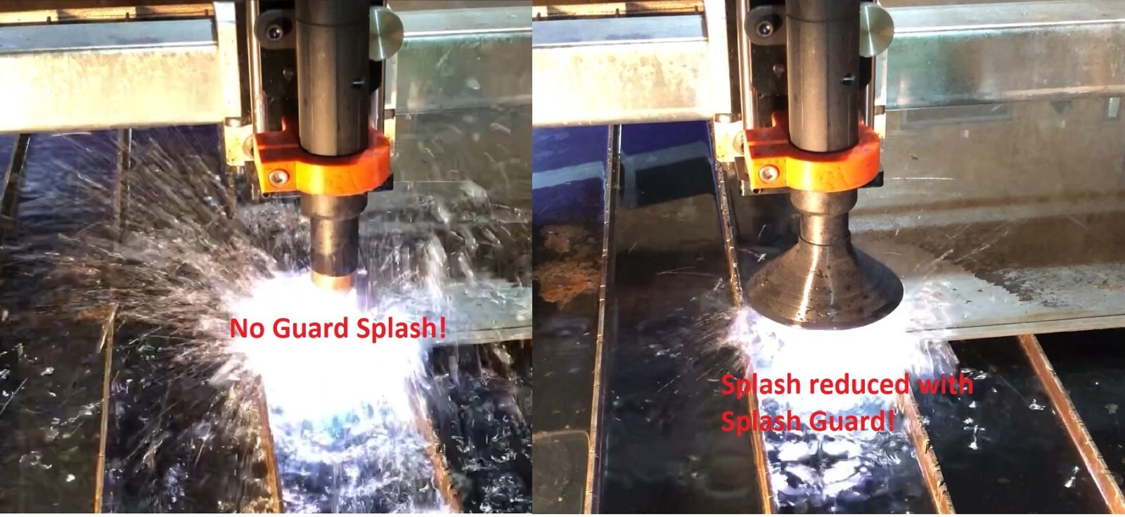 Splash View Spark Shield Fits Hypertherm 45XP/65/85.. Langmuir machine torches