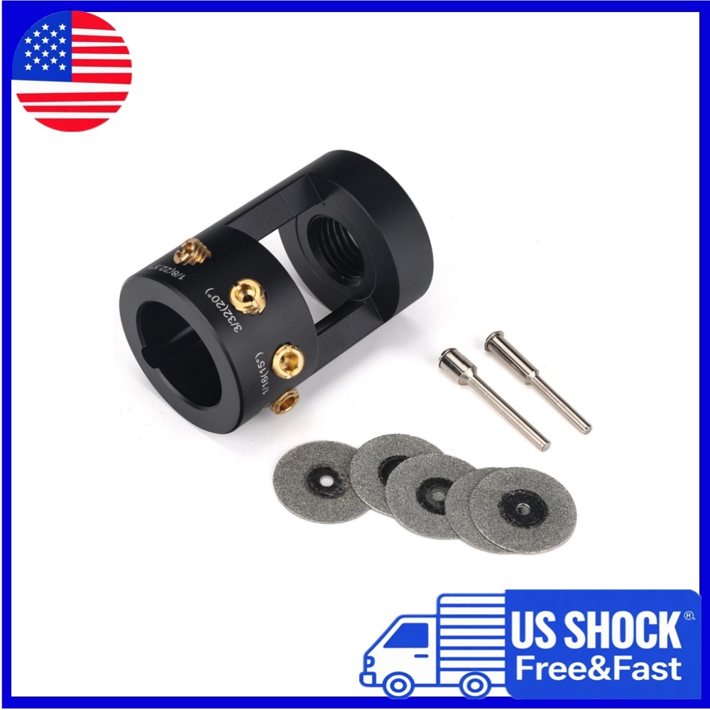 Tungsten Grinder Sharpener Multi-Angle & Offsets Head Tool TIG Welding New
