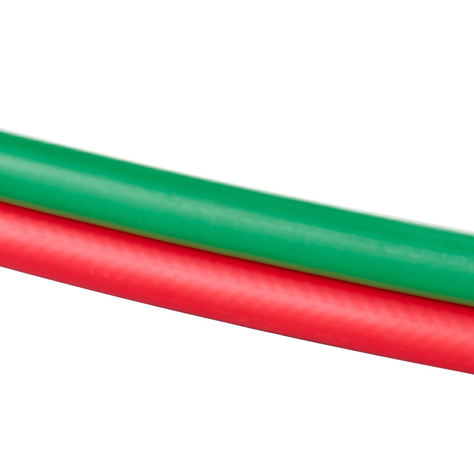 100FT 1/4in T-Grade Oxy Acetylene Hose with B Fittings, 300PSI