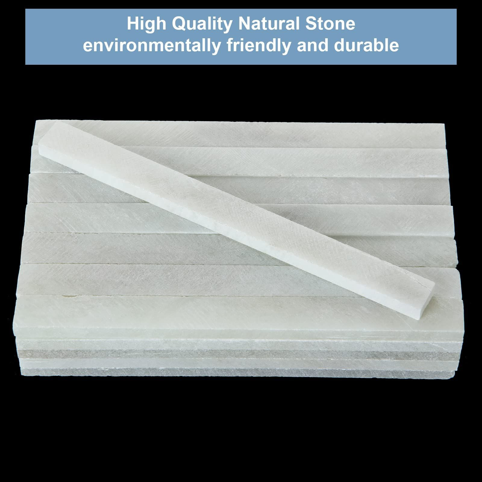 108Pcs Soapstone Pen, Flat White 1 Count (Pack of 108)