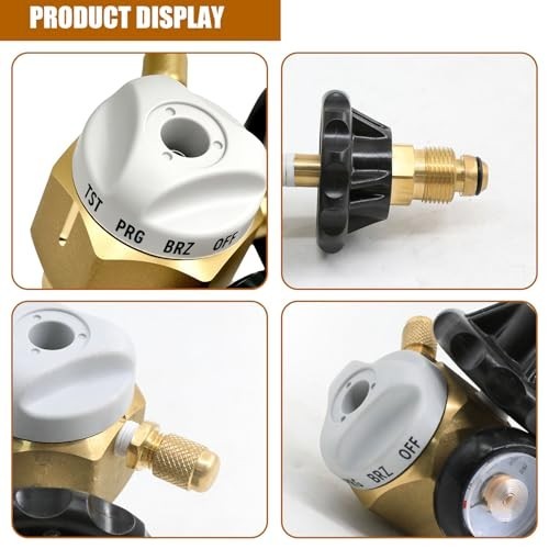 Nitrogen Purging Regulator Control Valve 500psi for Leak Testing & Calibration