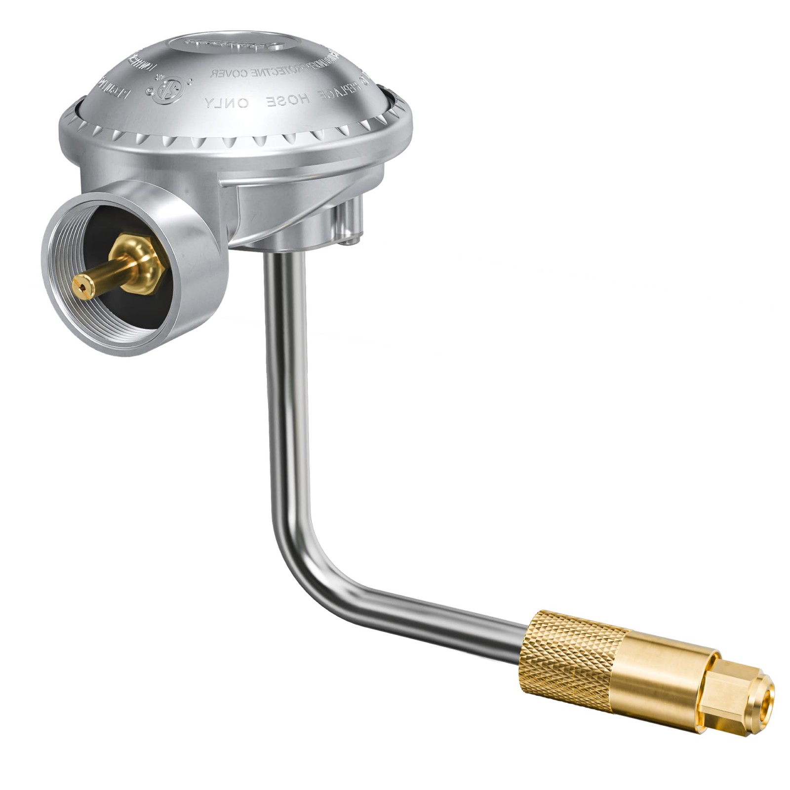 CALPOSE Propane Regulator for Blackstone 17″ & 22″ Griddle, Stove Silver