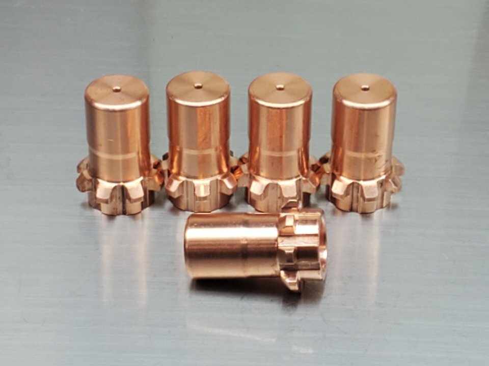 5pc KP2062-2B1 Plasma Nozzles 0.043 for Lincoln Electric ProCut™ 20/55/80 PCT-80