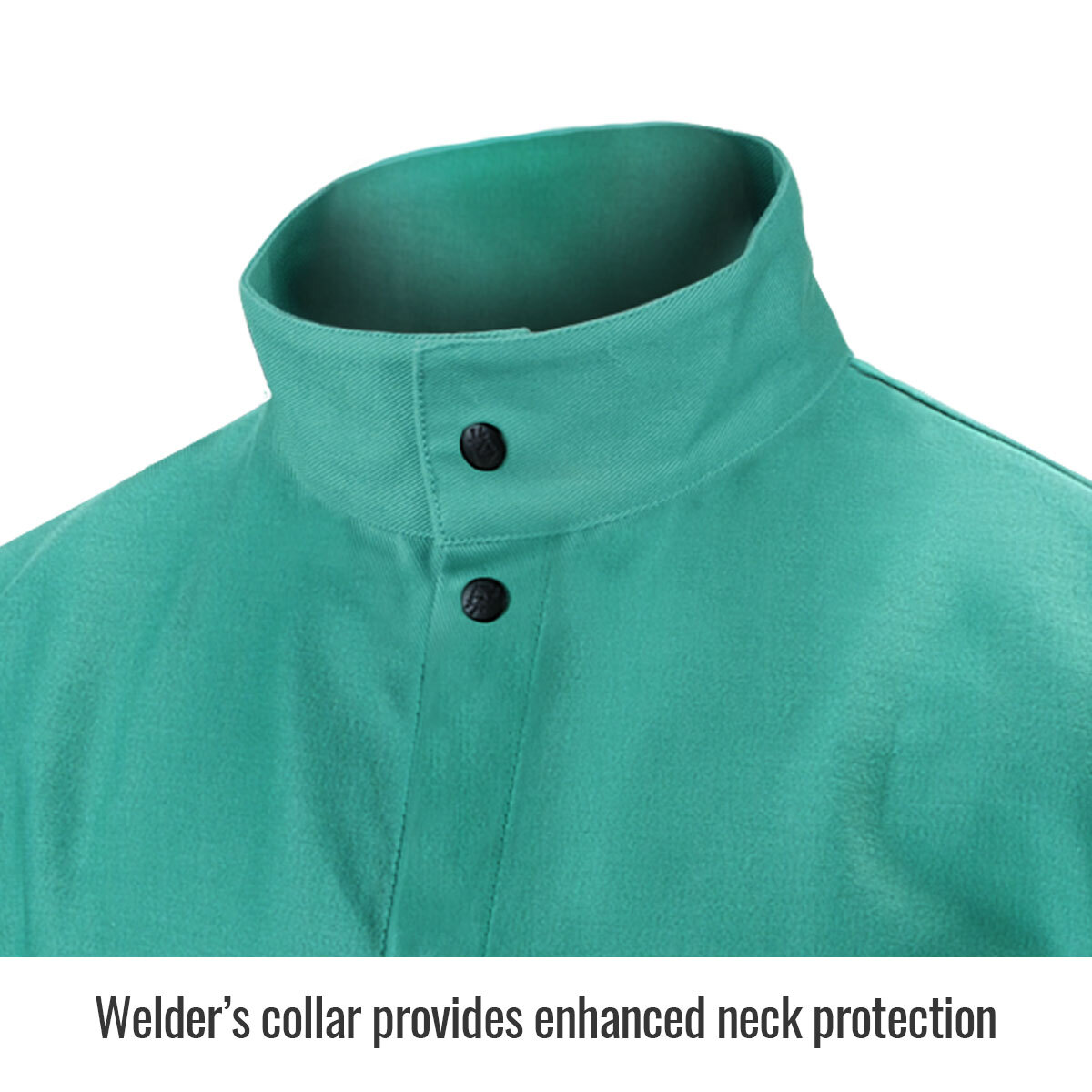 NEW Revco Black Stallion F9-30C 9oz. 30″ Cotton FR Green Welding Jacket