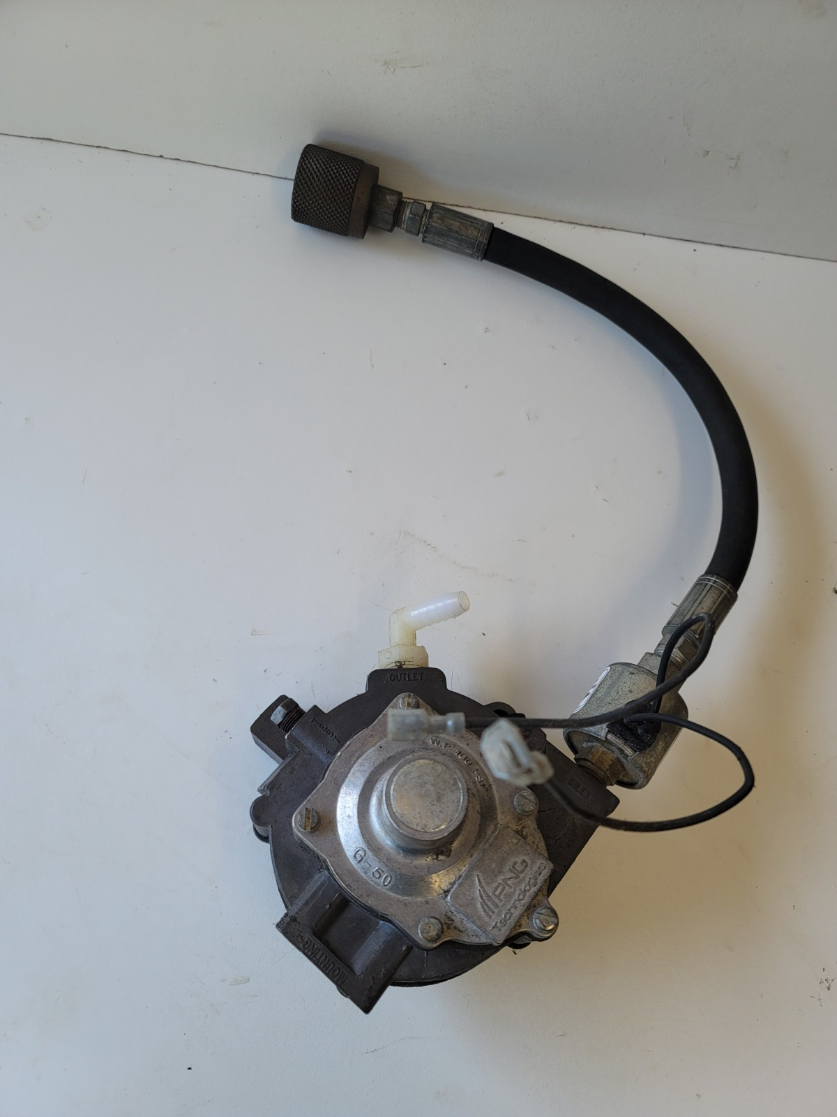 USA-CLEAN Fuel regulator (T60) 991-6001 for Propane Engine ~ w/ Lock Off Valve