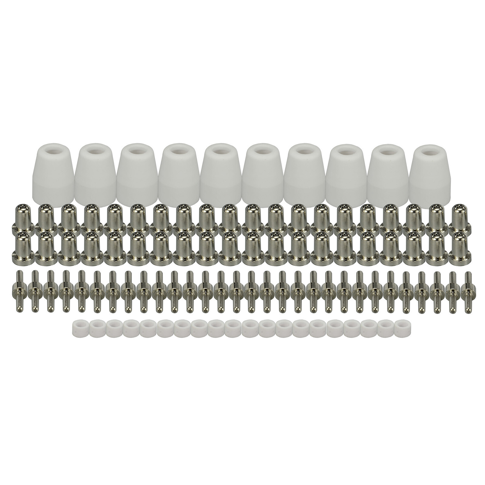 ESAB LG-40 PT-31 Plasma Cuter Torch Consumable Kit Extended Nickel-plated 100pcs